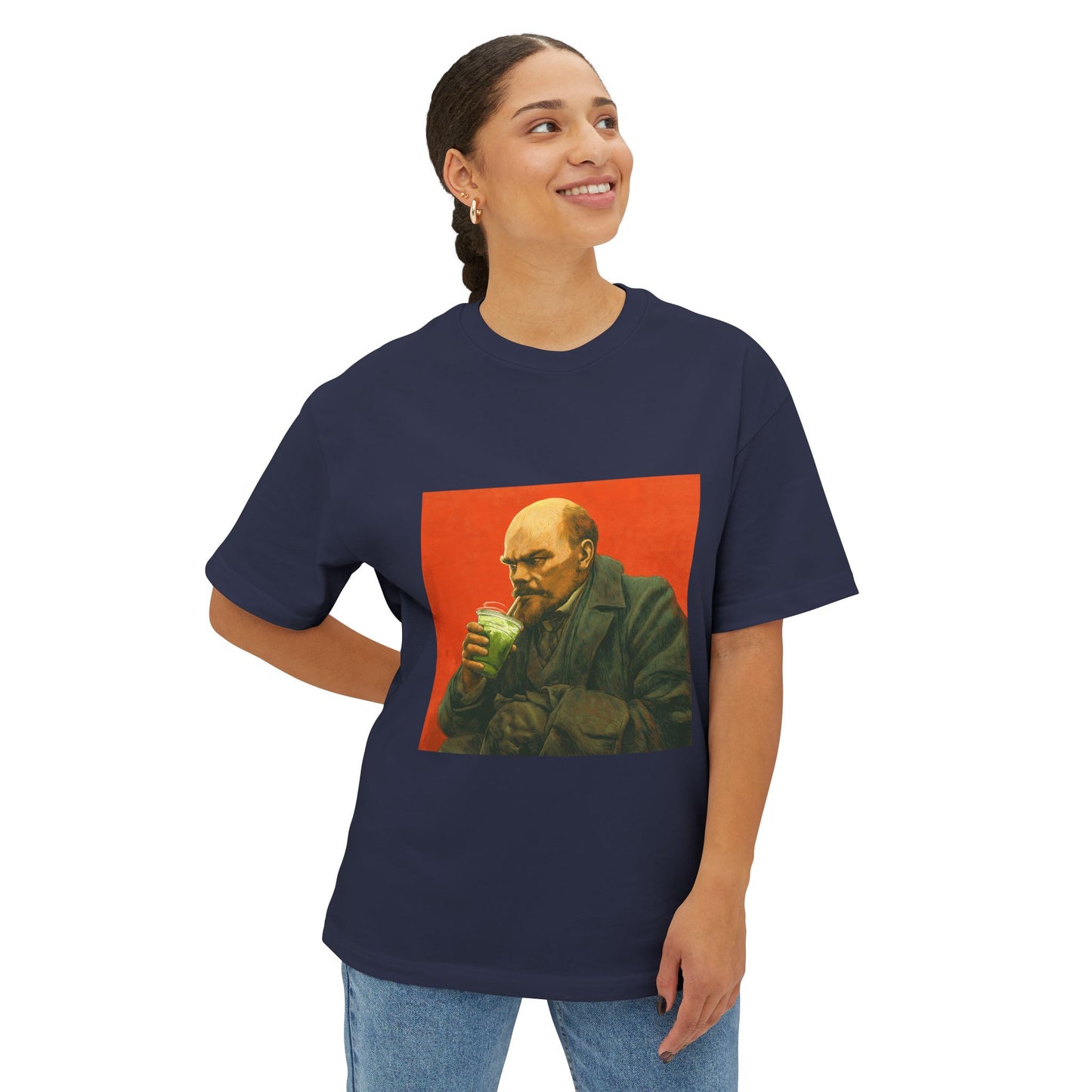 Matcha Lenin Oversize Tee