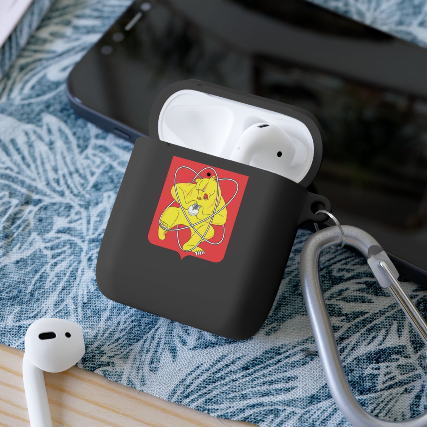 Nuclear Bear AirPods Case Cover