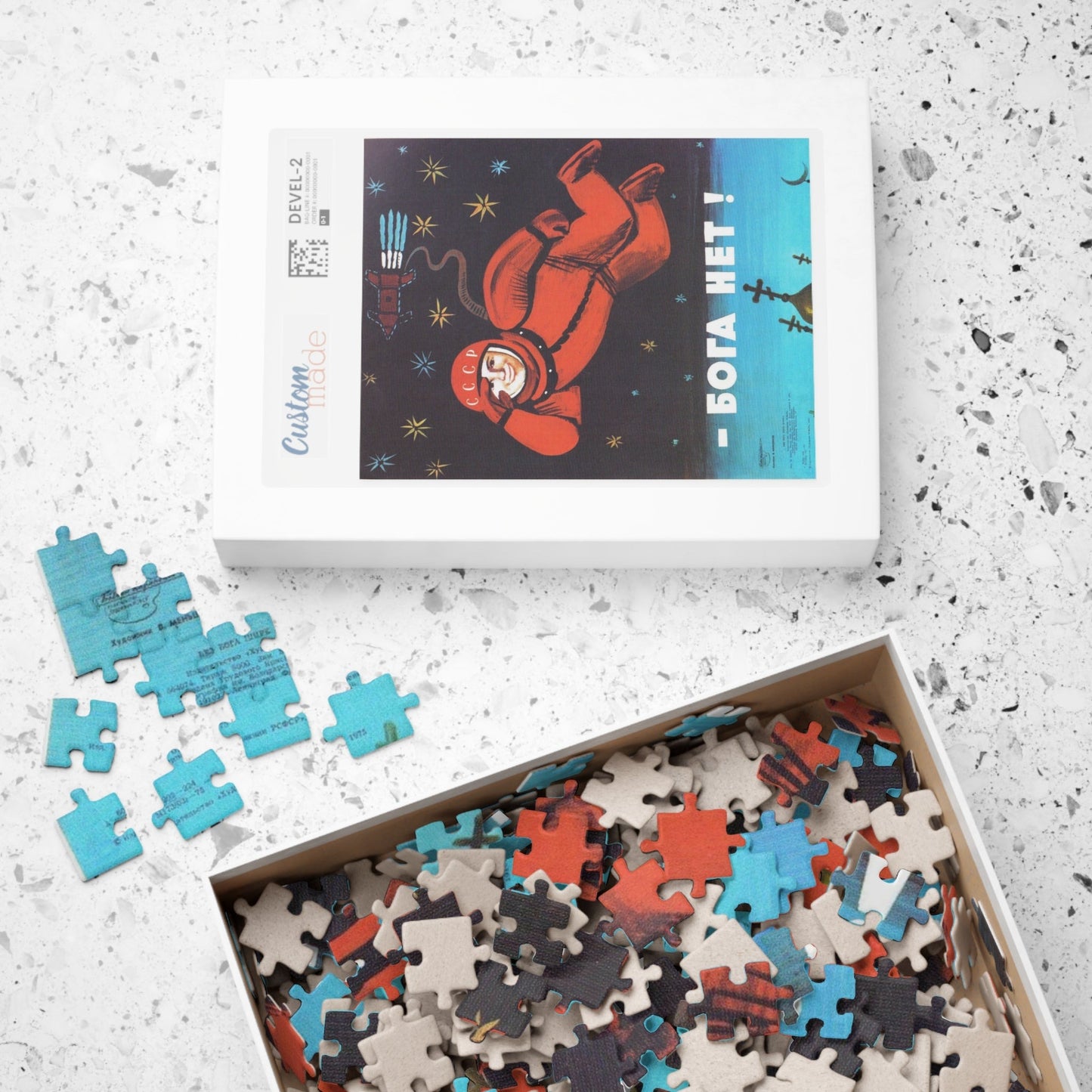 'There Is No God' Soviet Poster Puzzle
