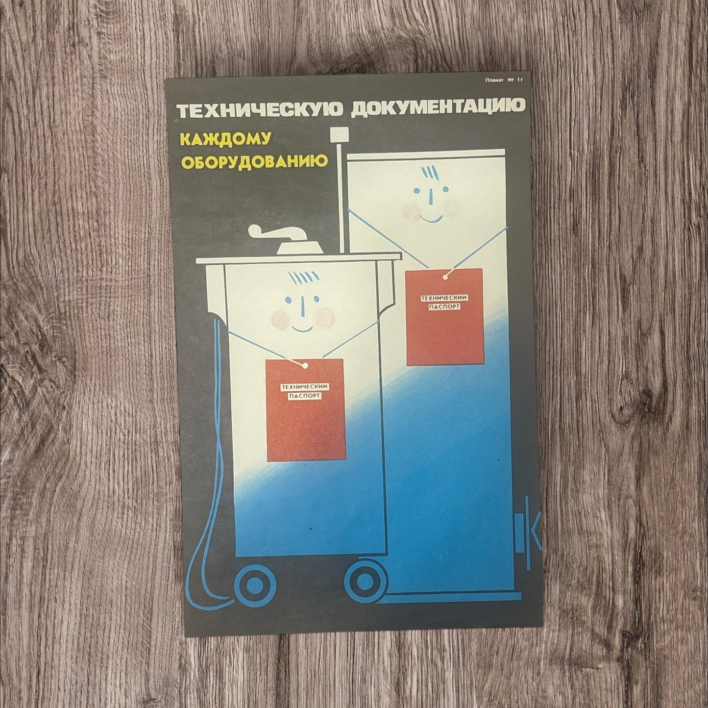 Vintage Soviet Industrial Safety Posters (Multiple Designs Available)