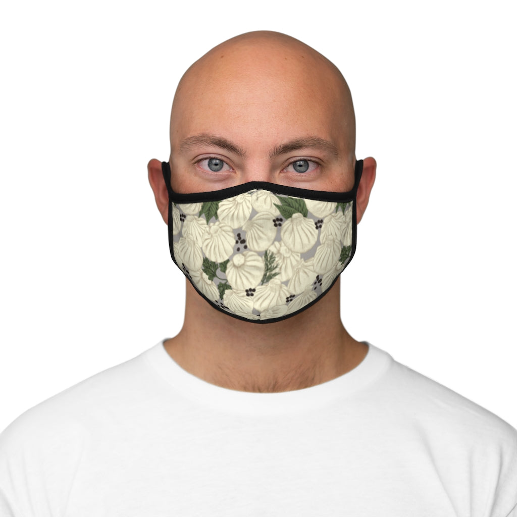 Dreams of Khinkali Fitted Face Mask