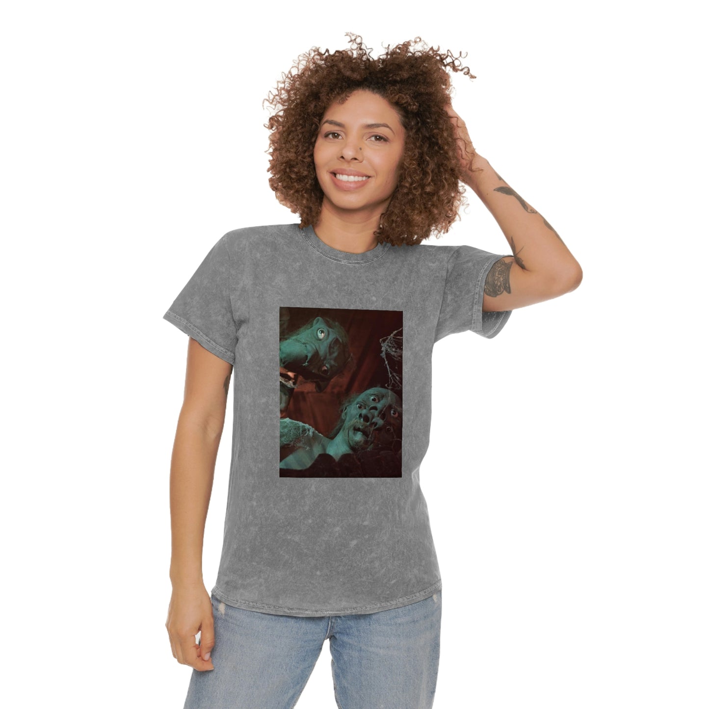 SOVIET HORROR FILM Mineral Wash T-Shirt