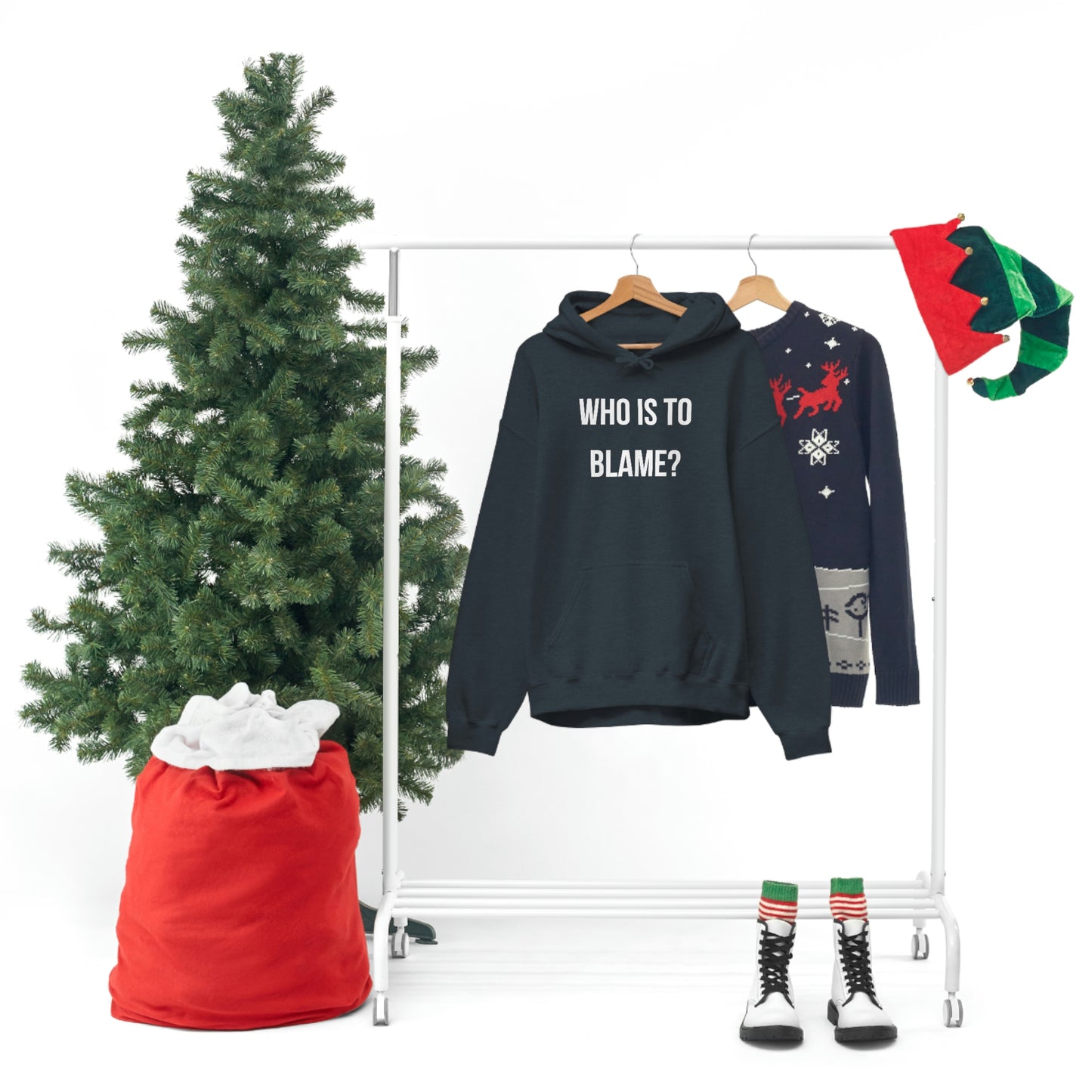 WHO IS TO BLAME? Unisex Hoodie