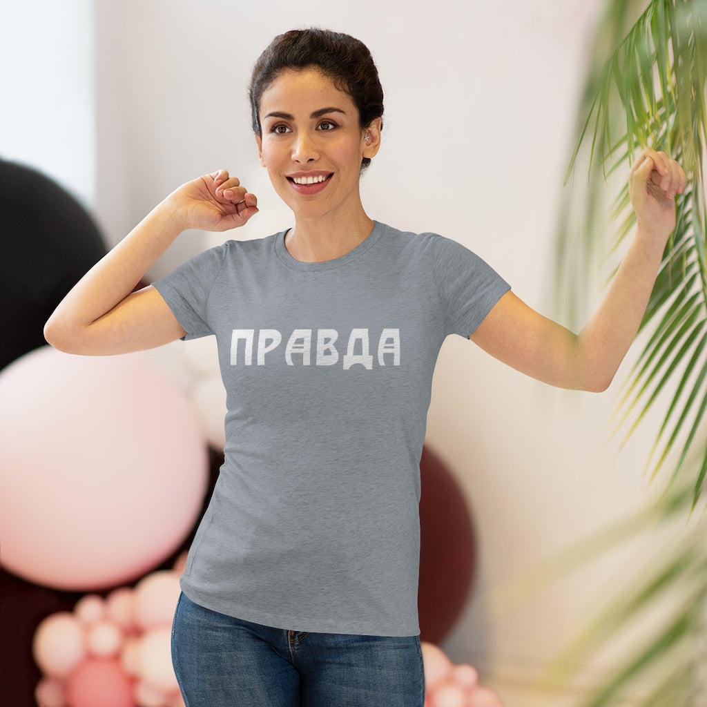 PRAVDA Ladies Triblend T-Shirt