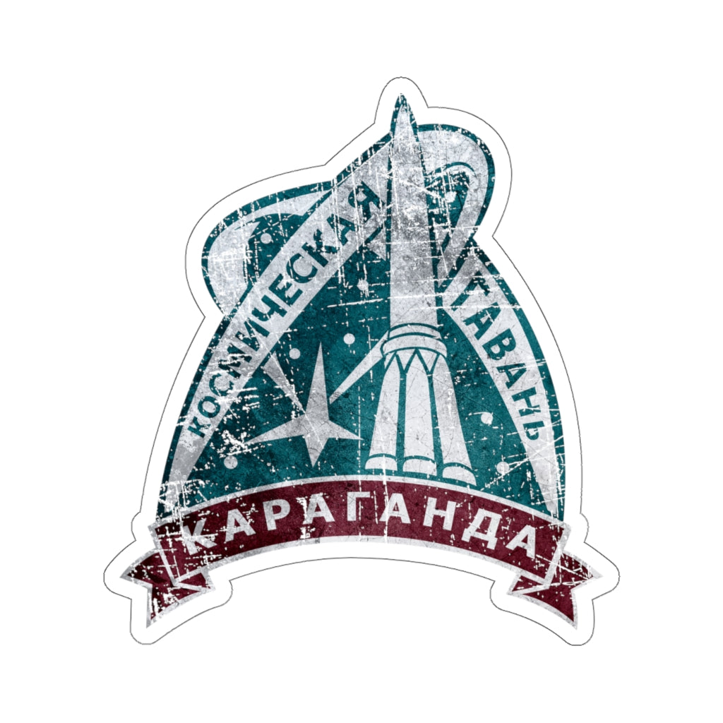 Karaganda Space Harbour sticker 4x4