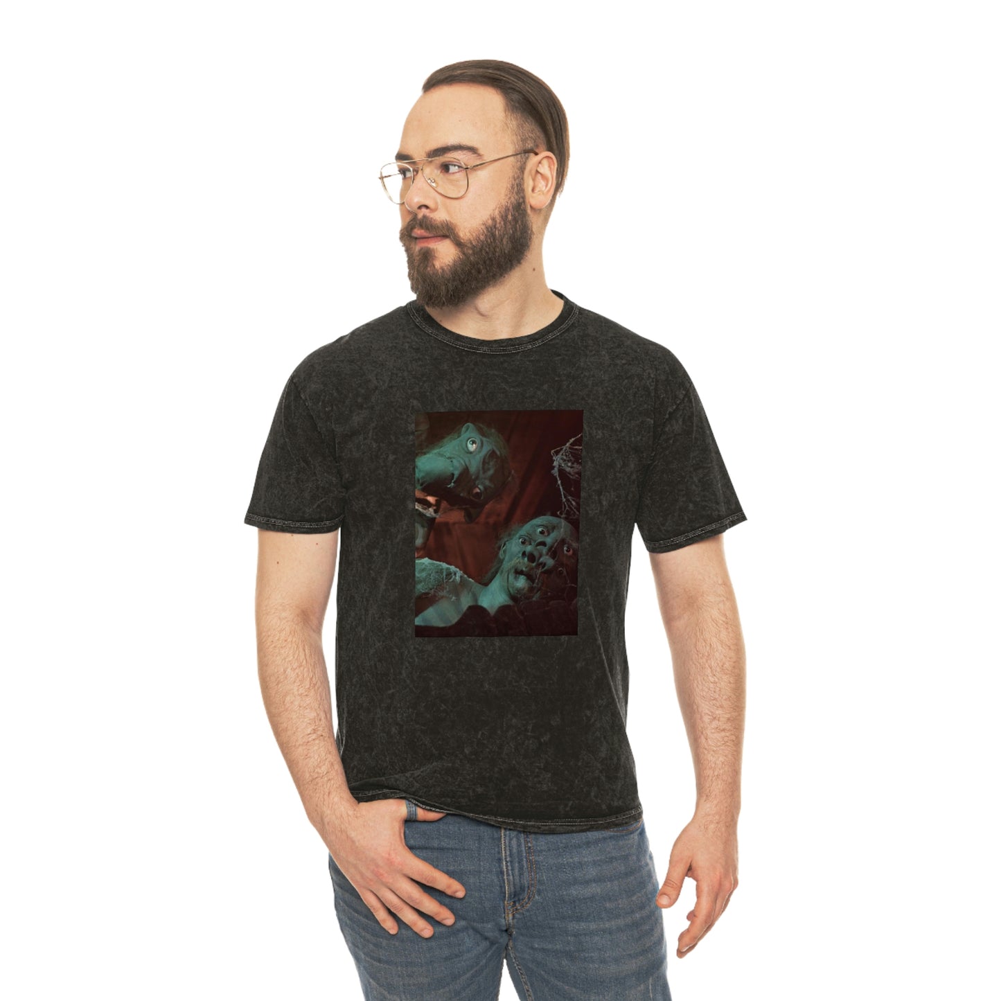 SOVIET HORROR FILM Mineral Wash T-Shirt