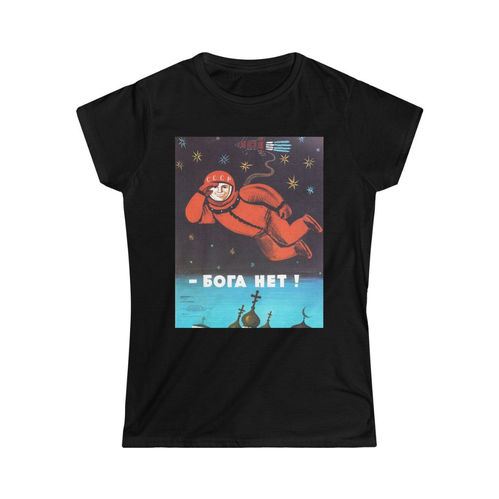 There is No God Women's Softstyle Tee