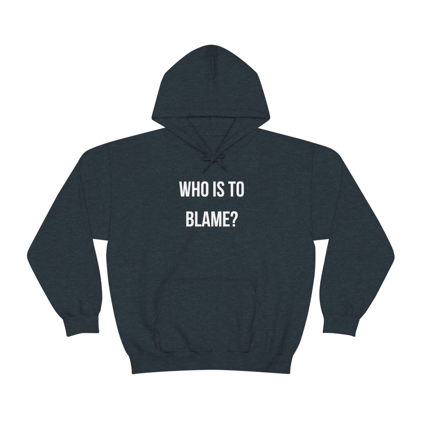WHO IS TO BLAME? Unisex Hoodie