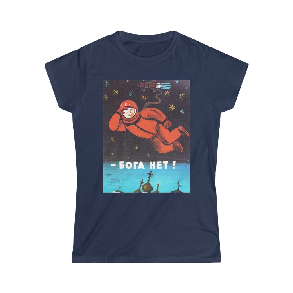 There is No God Women's Softstyle Tee