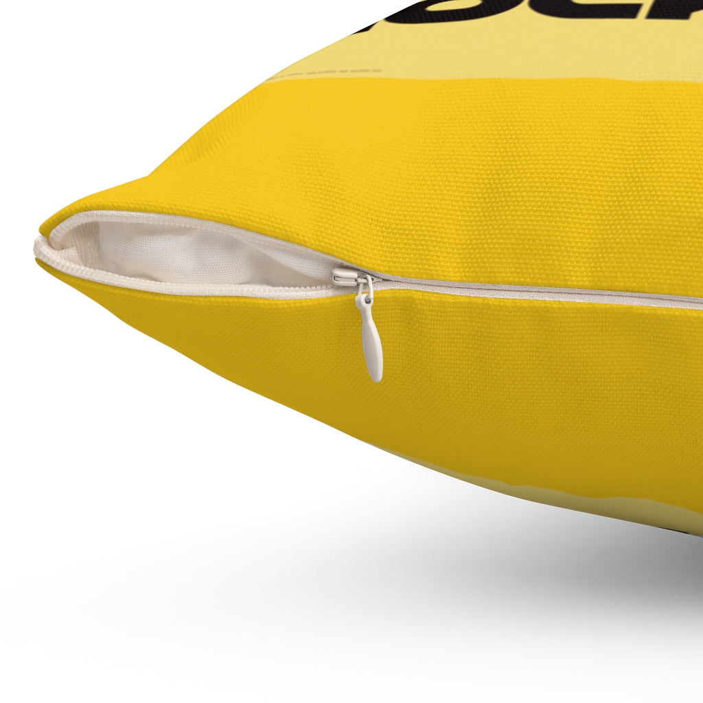 Demand Sausages Everywhere Pillow (Yellow)