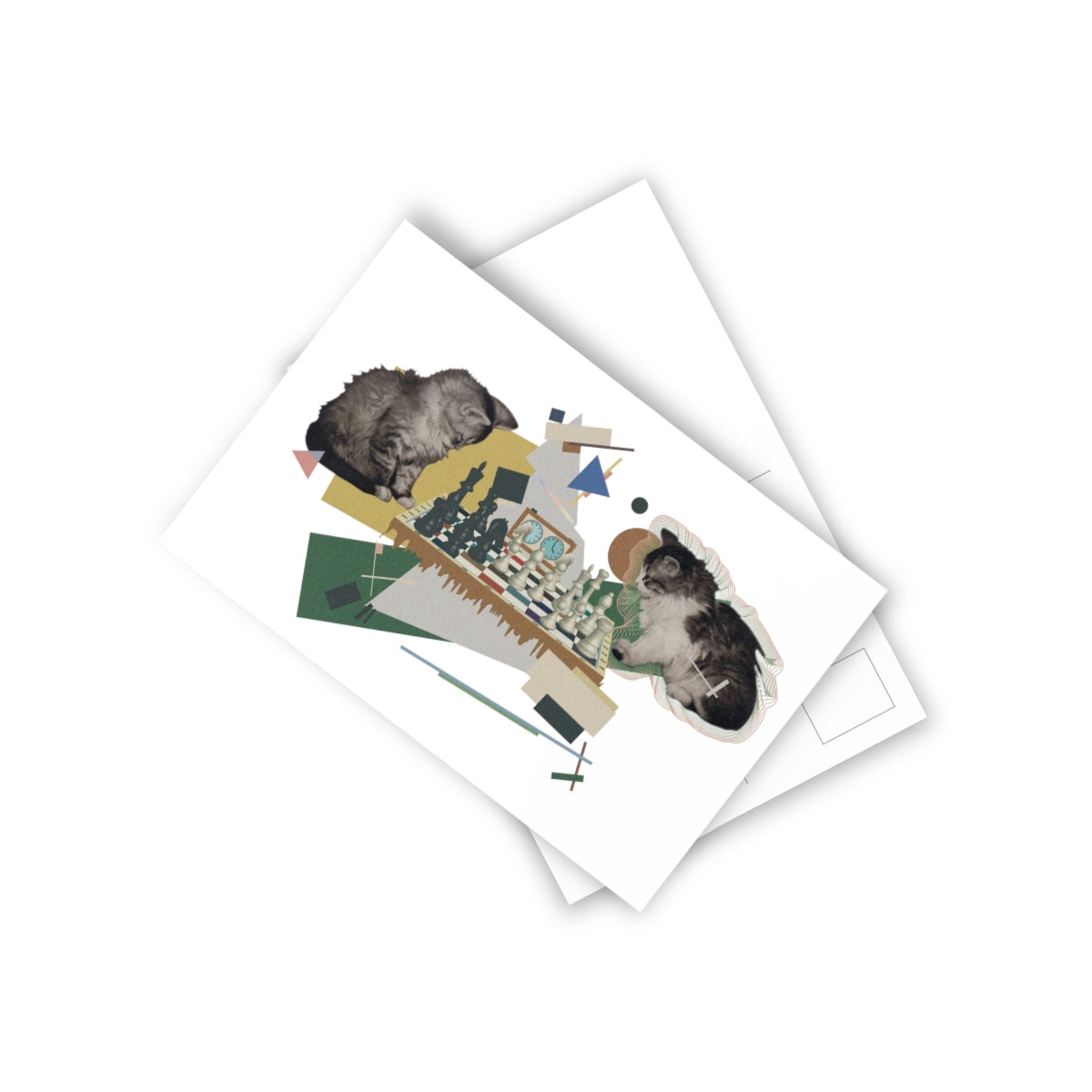 Soviet Chess Kittens Postcards (10pcs)