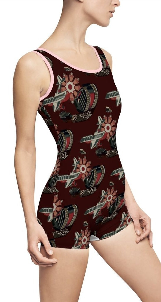 Rapid Mechanization Women's Swimsuit