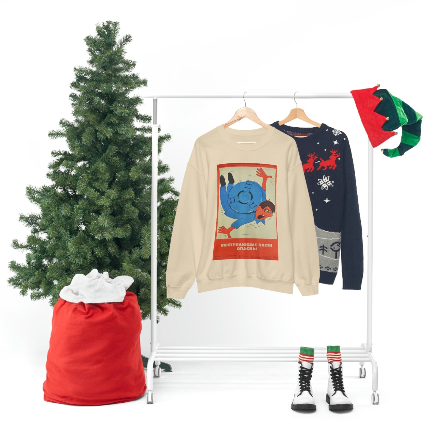 PROTRUDING PARTS ARE DANGEROUS Sweatshirt