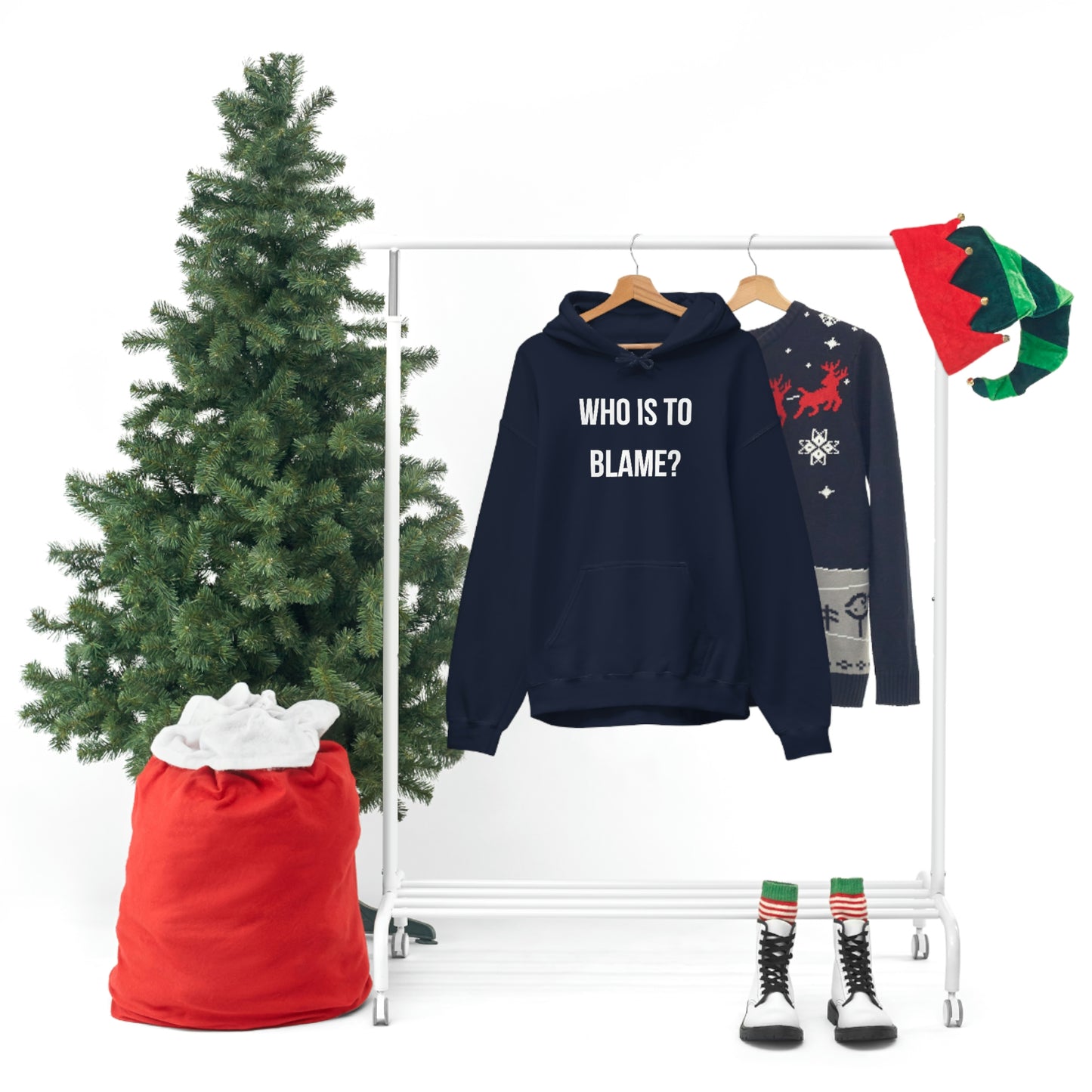 WHO IS TO BLAME? Unisex Hoodie