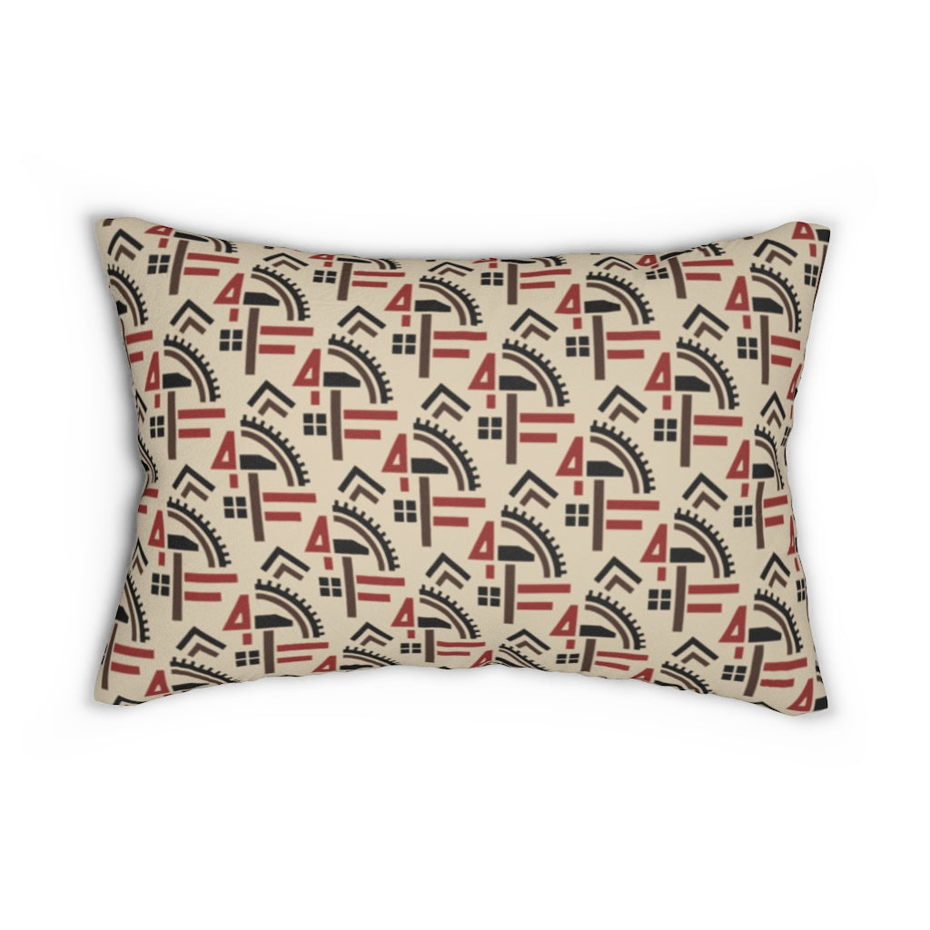 5 Year Plan Proletariat Plush Lumbar Pillow