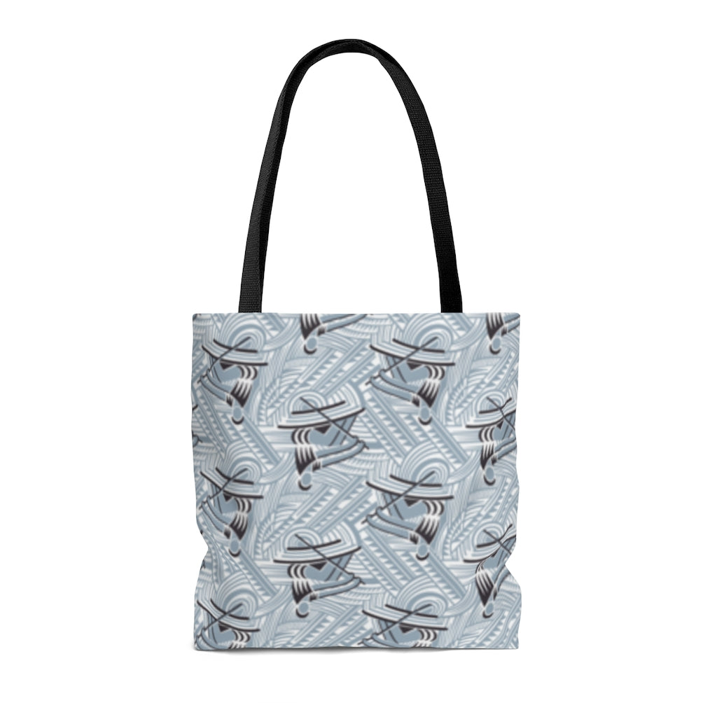 Soviet Waves 1930s Tote Bag