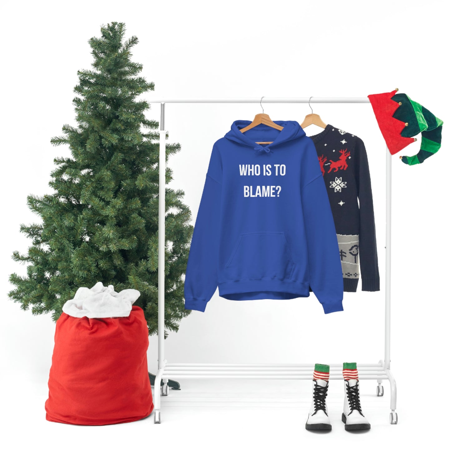 WHO IS TO BLAME? Unisex Hoodie