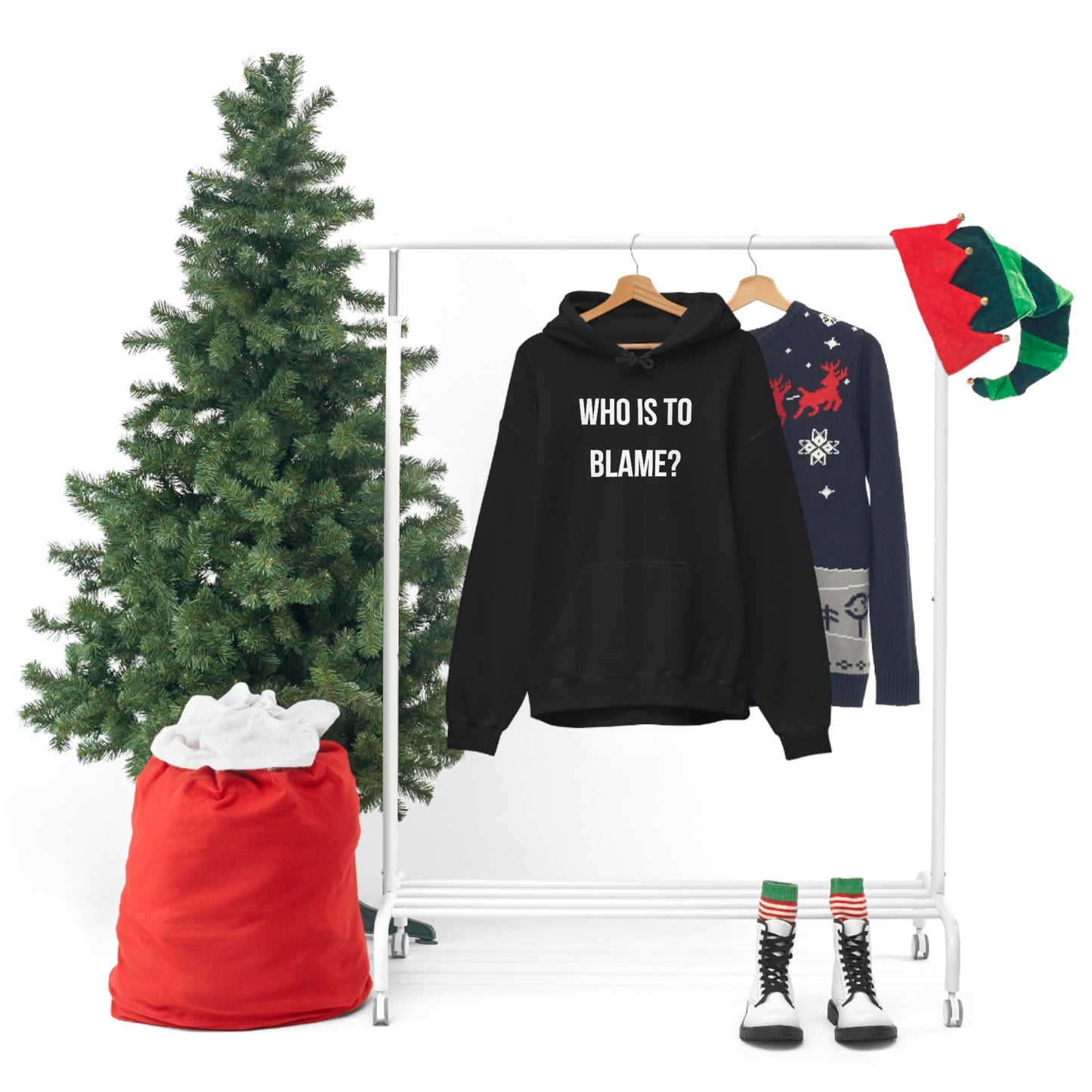 WHO IS TO BLAME? Unisex Hoodie