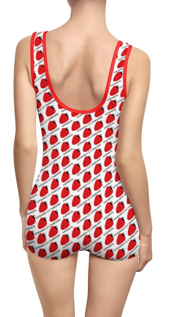Strawberries and Cream Women's Swimsuit