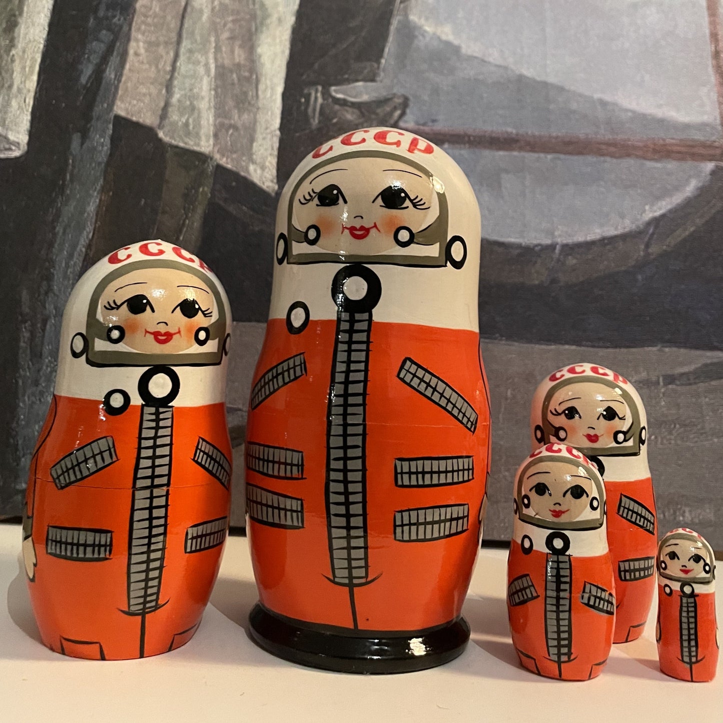 Soviet Cosmonaut Matryoshka