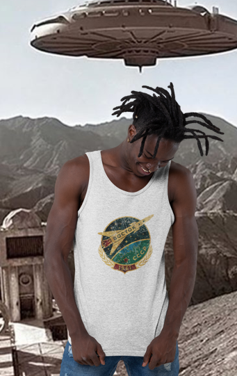 Vostok Spaceship 1961 Tank Top