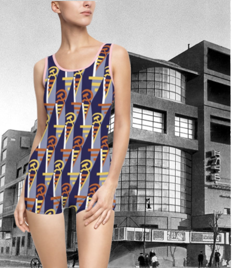 Worker&Peasant Women's Vintage Swimsuit