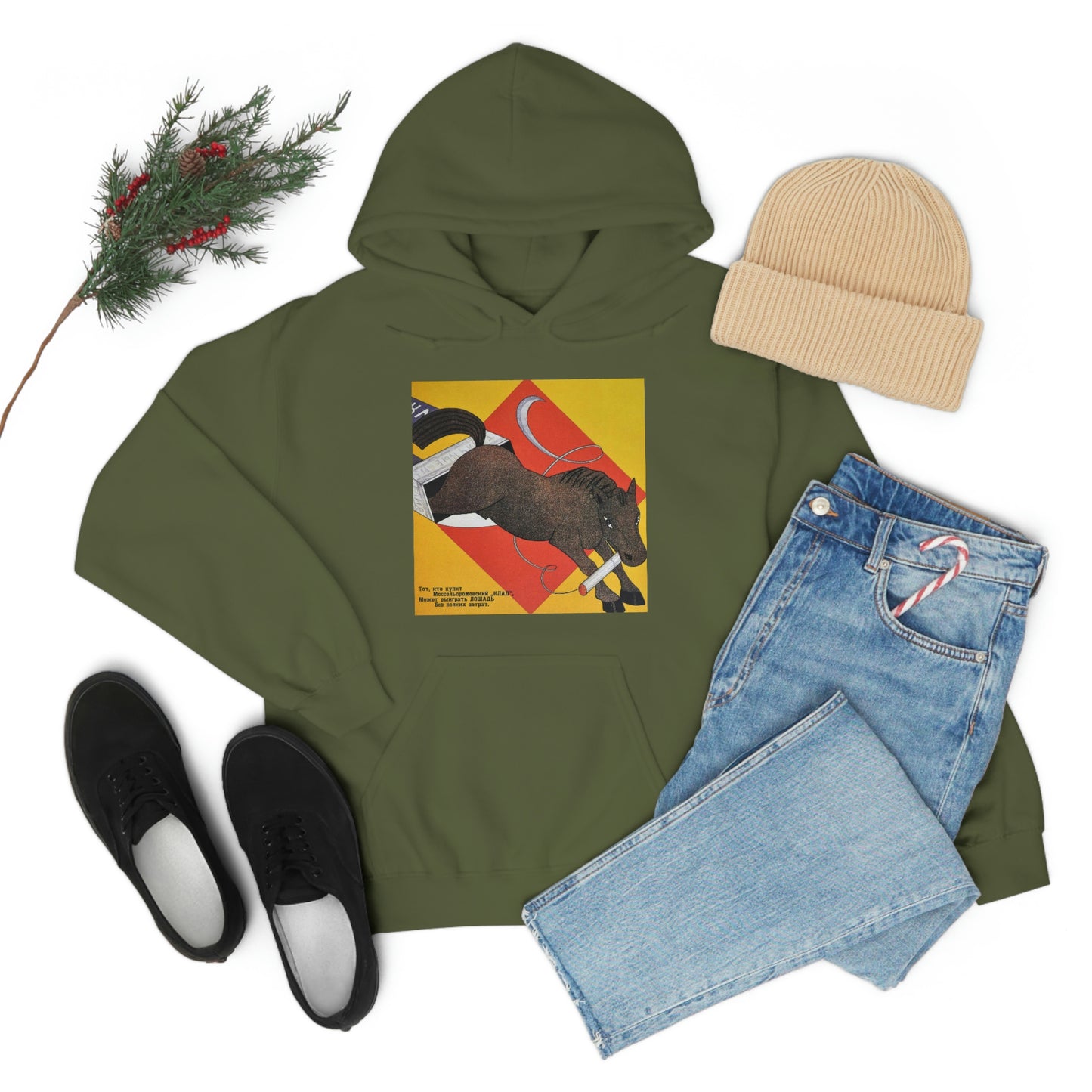 Fiery Horse Hoodie