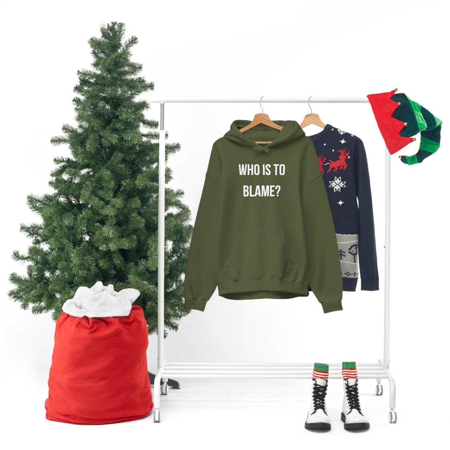WHO IS TO BLAME? Unisex Hoodie