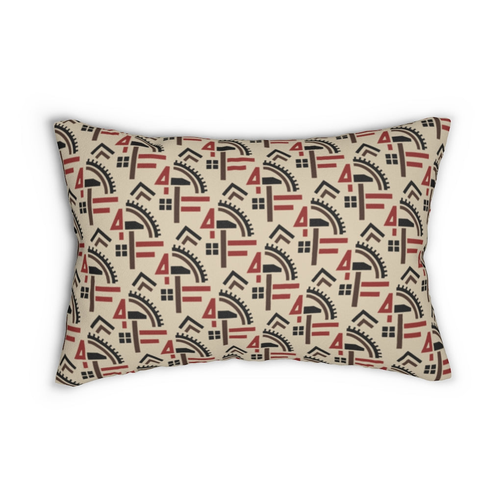 5 Year Plan Proletariat Plush Lumbar Pillow