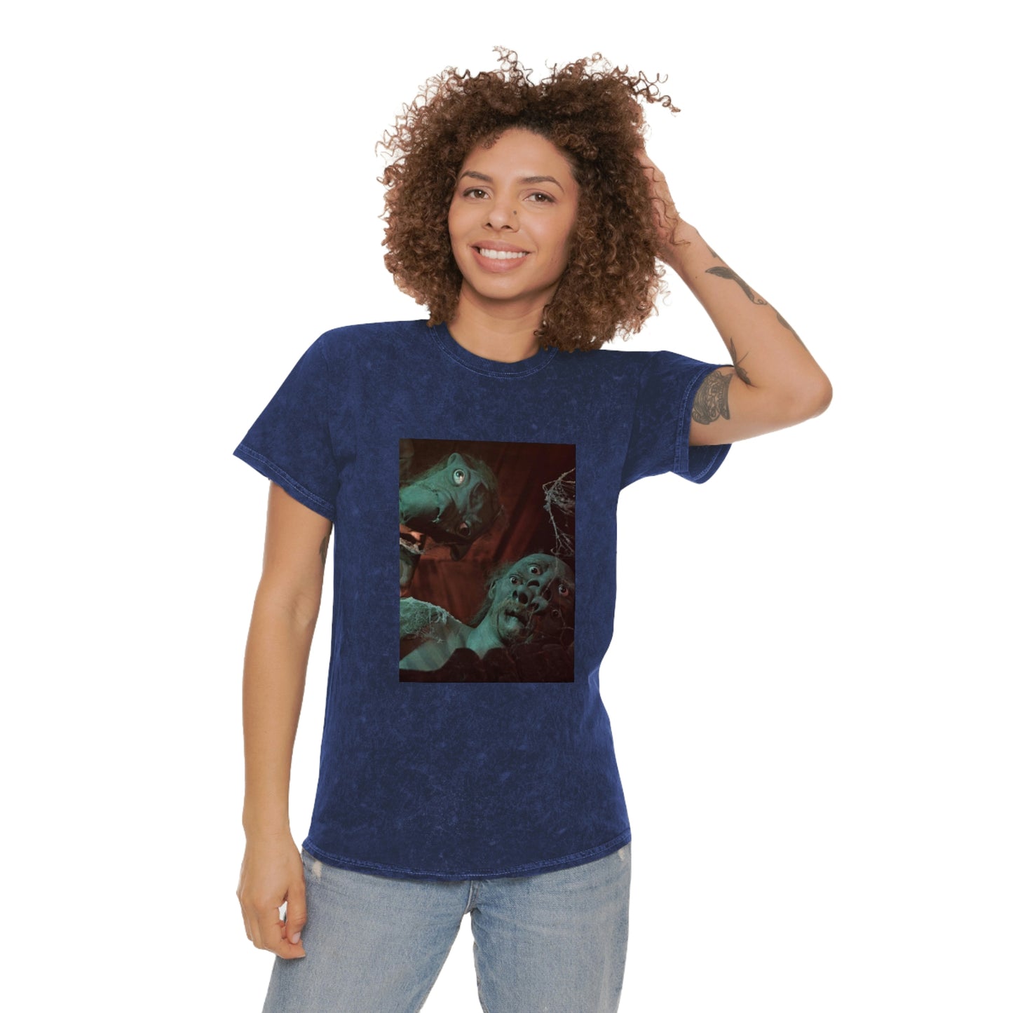 SOVIET HORROR FILM Mineral Wash T-Shirt