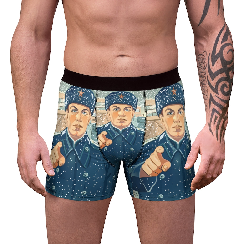 Are You Ready? Men's Boxer Briefs