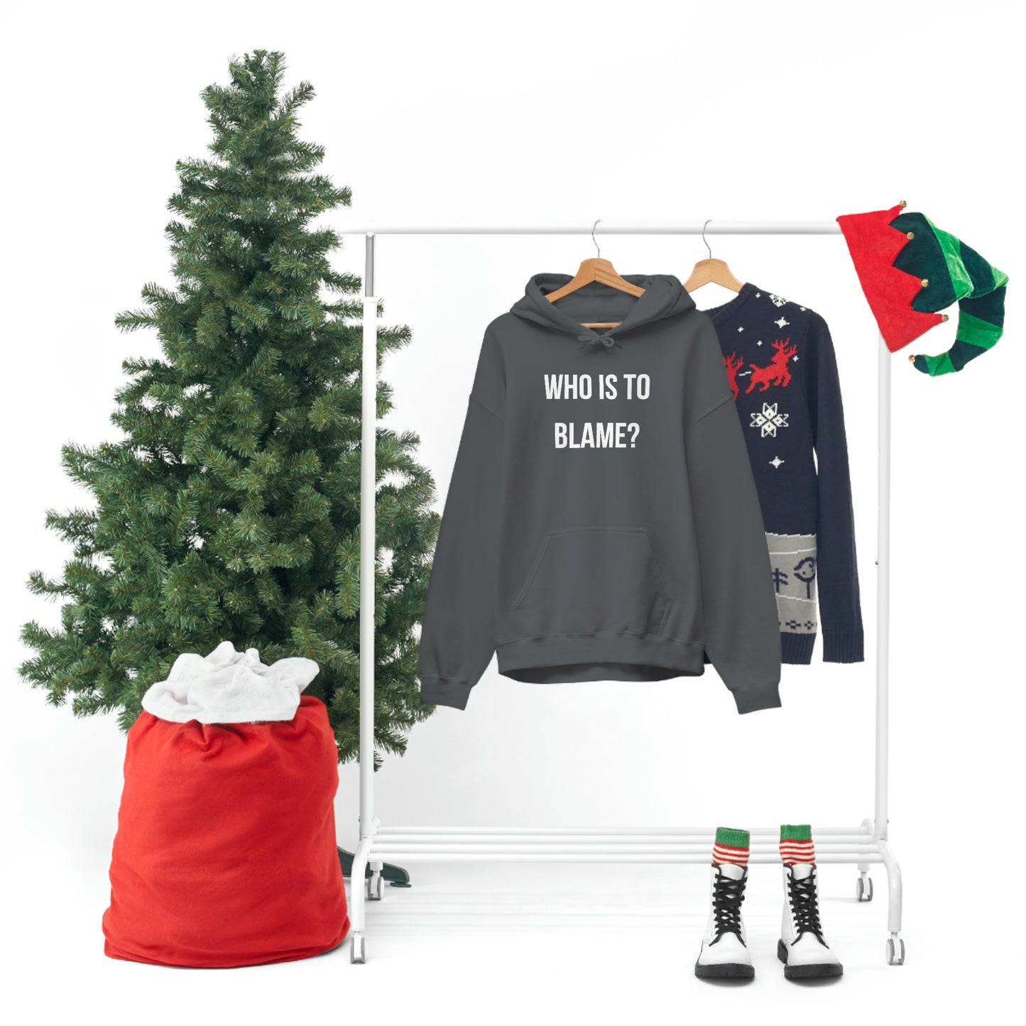 WHO IS TO BLAME? Unisex Hoodie