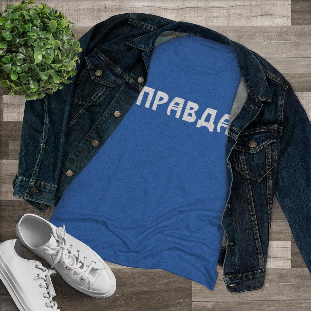 PRAVDA Ladies Triblend T-Shirt