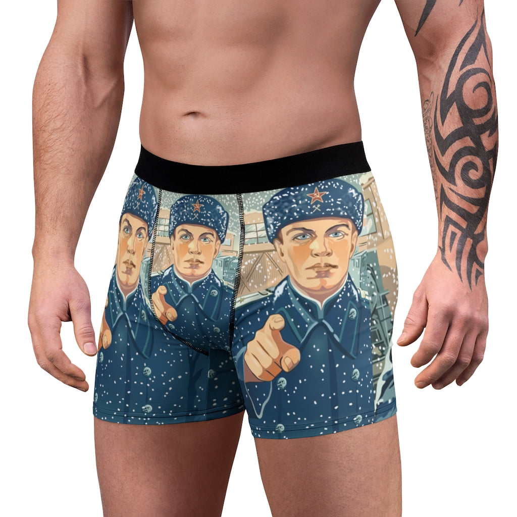 Are You Ready? Men's Boxer Briefs