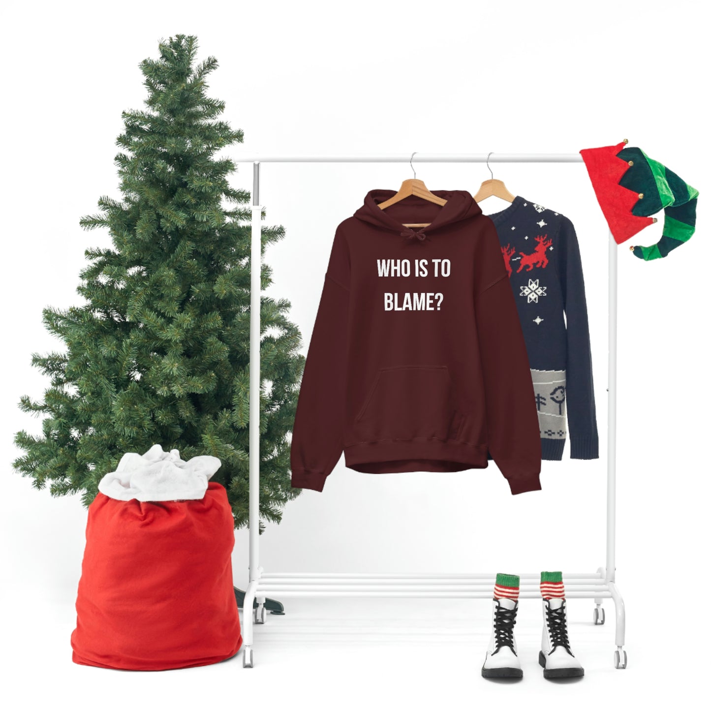 WHO IS TO BLAME? Unisex Hoodie