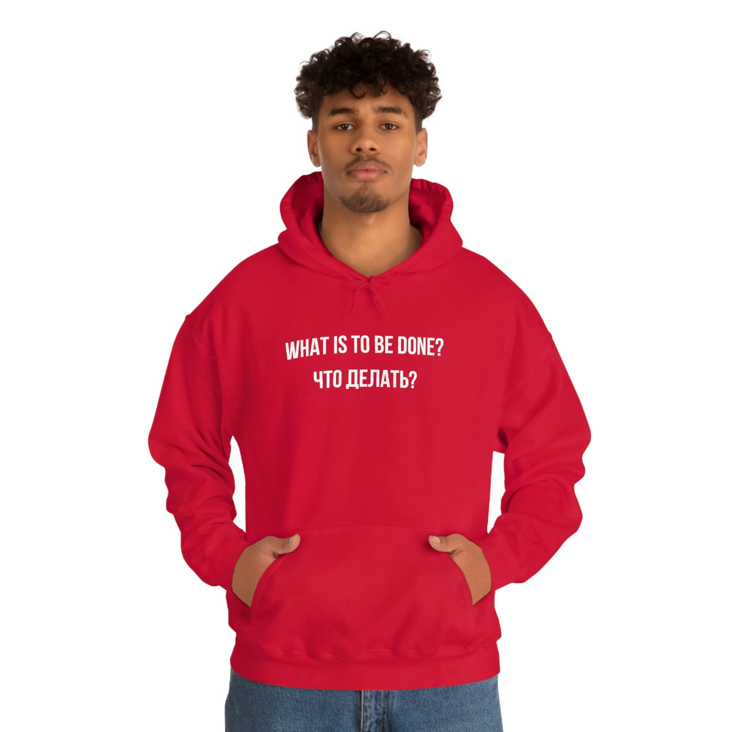 WHAT IS TO BE DONE? Unisex Hoodie