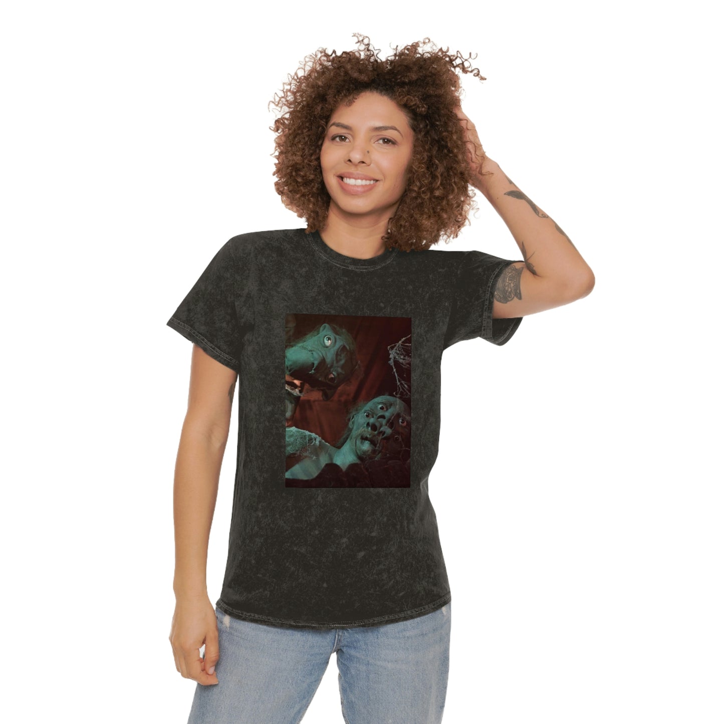 SOVIET HORROR FILM Mineral Wash T-Shirt