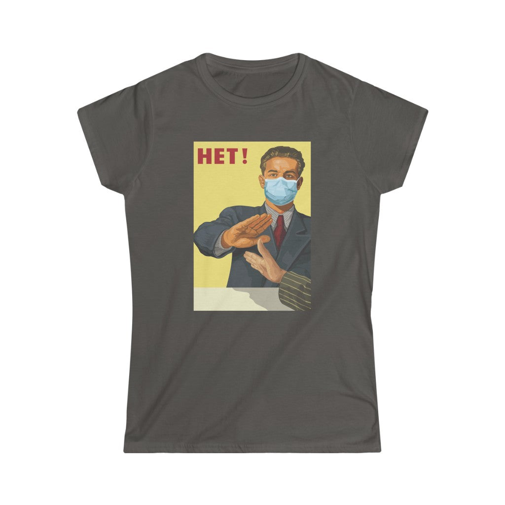 Nyet! No Handshakes Women's Softstyle Tee
