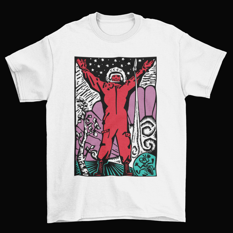 SOVIET SPACE HERO Shirt