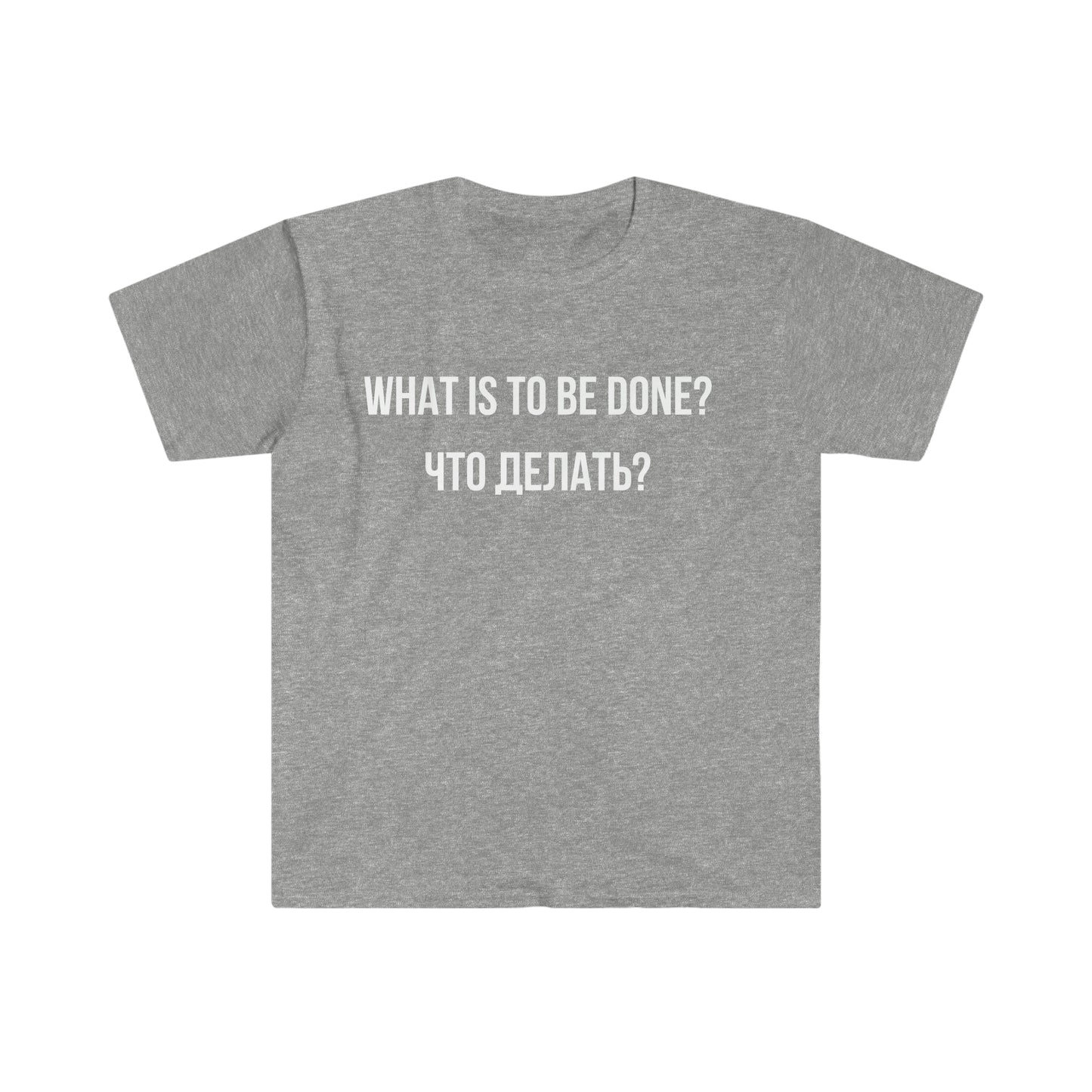 WHAT IS TO BE DONE? T-Shirt