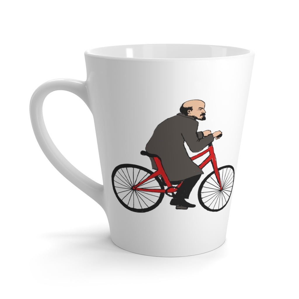 LENIN'S BICYCLE Latte Mug