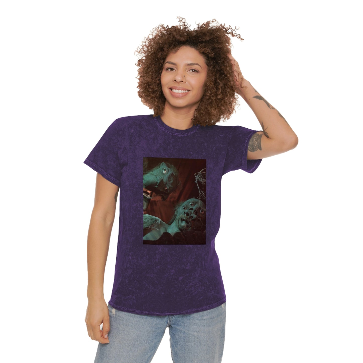 SOVIET HORROR FILM Mineral Wash T-Shirt