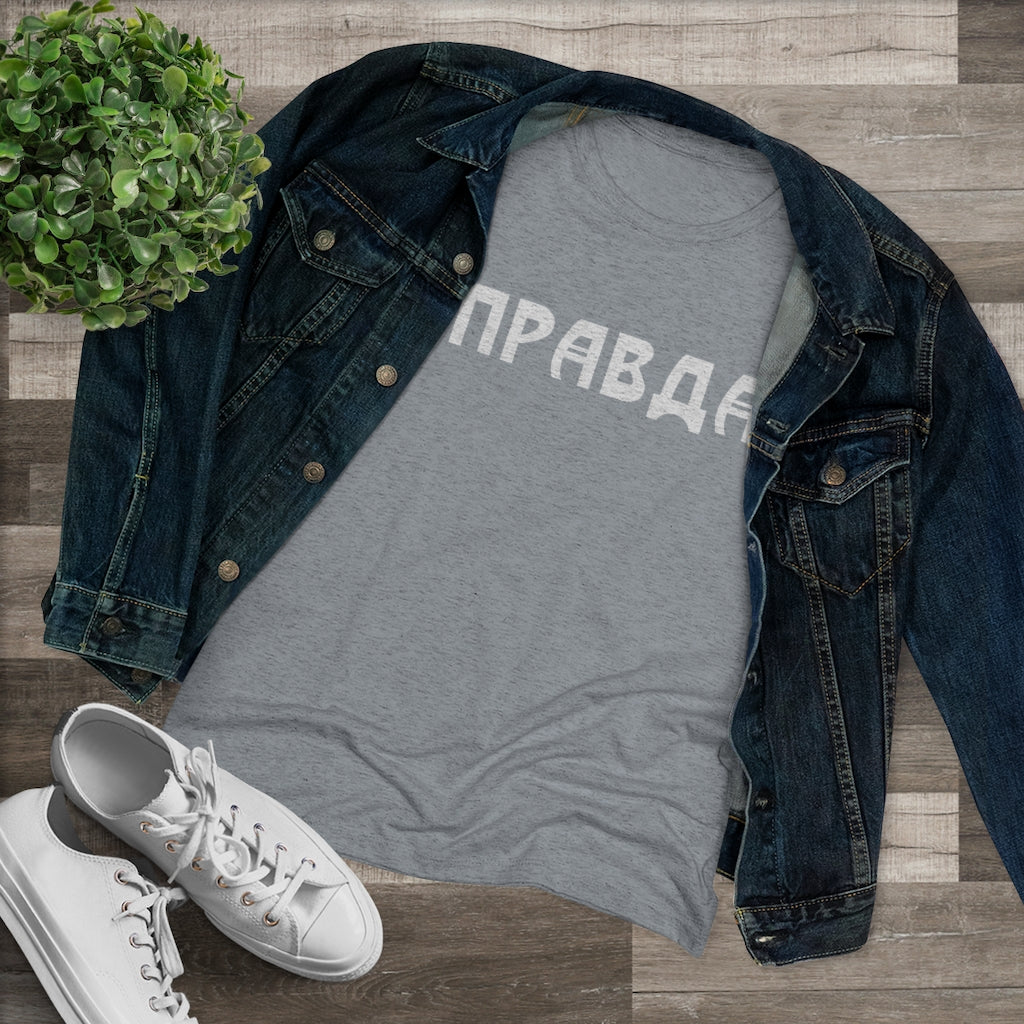 PRAVDA Ladies Triblend T-Shirt