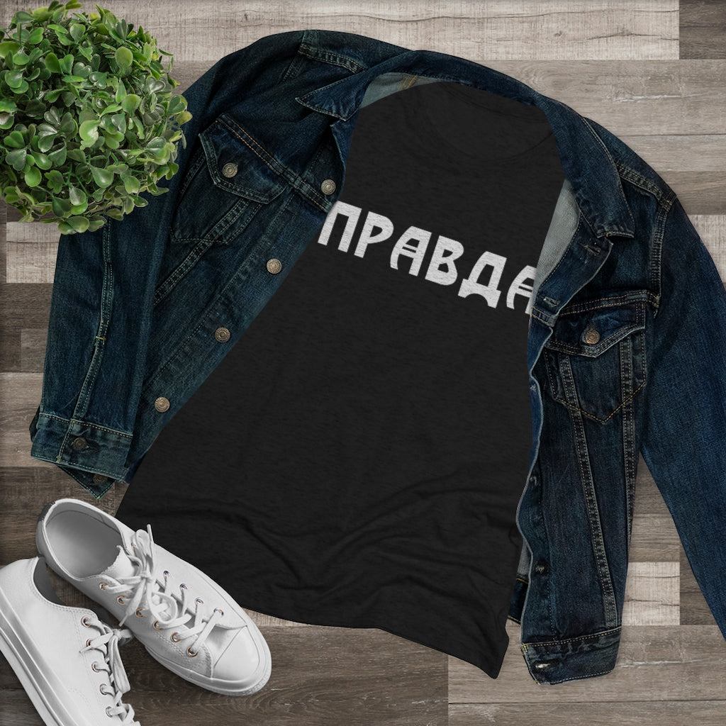 PRAVDA Ladies Triblend T-Shirt