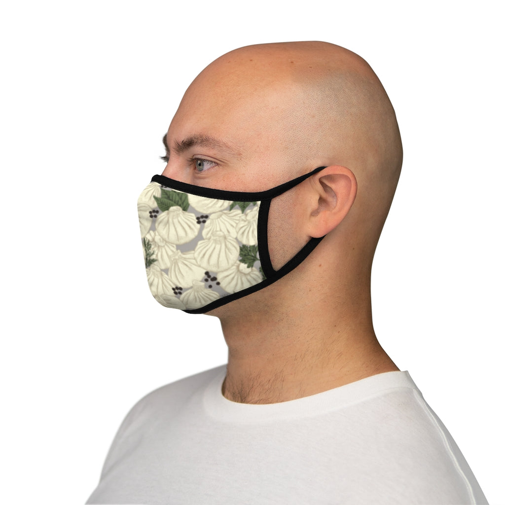 Dreams of Khinkali Fitted Face Mask