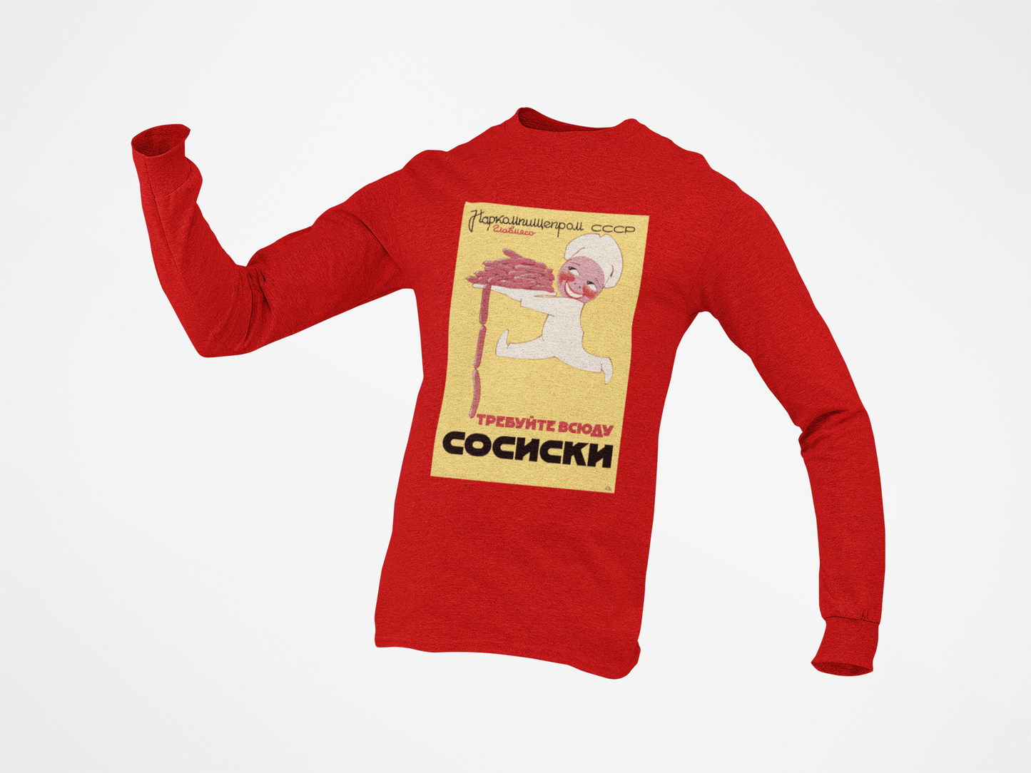 Demand Sausages Everywhere Unisex Long Sleeve Tee