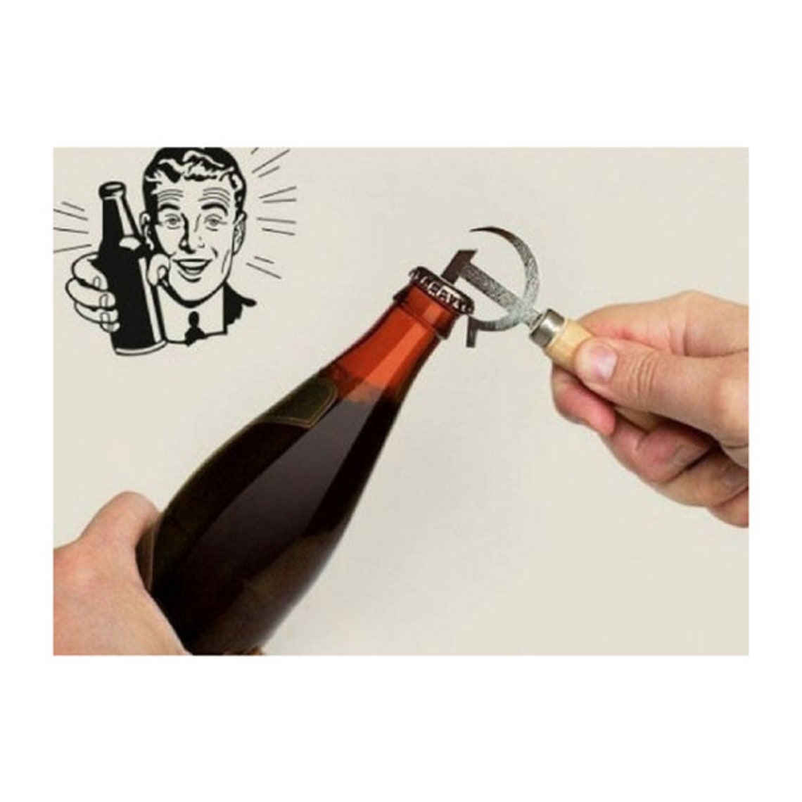 Hammer&Sickle Bottle Opener