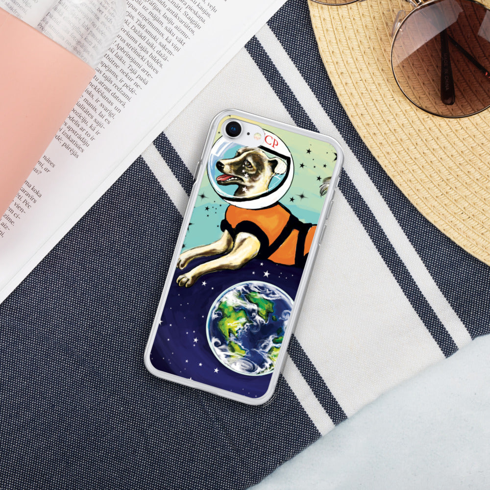 Laika CCCP Liquid Glitter Phone Case