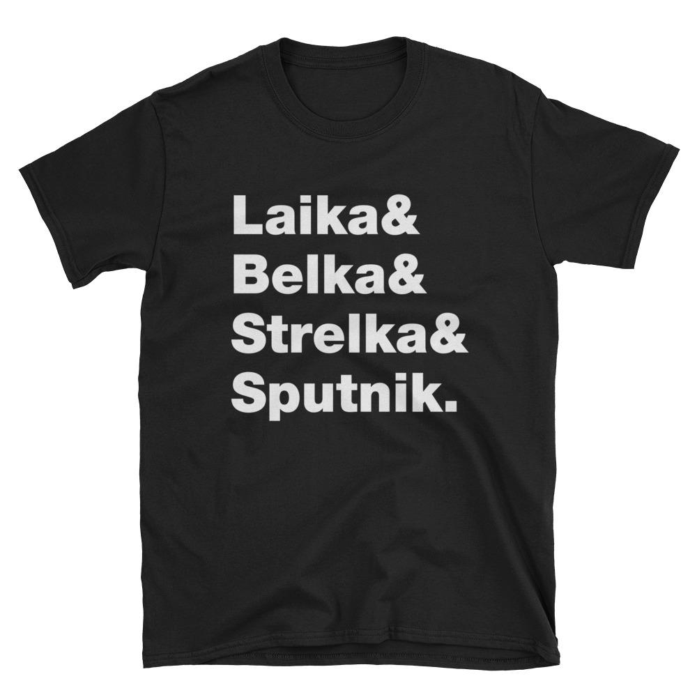 SOVIET SPACE DOGS T-Shirt - STRATONAUT Shop