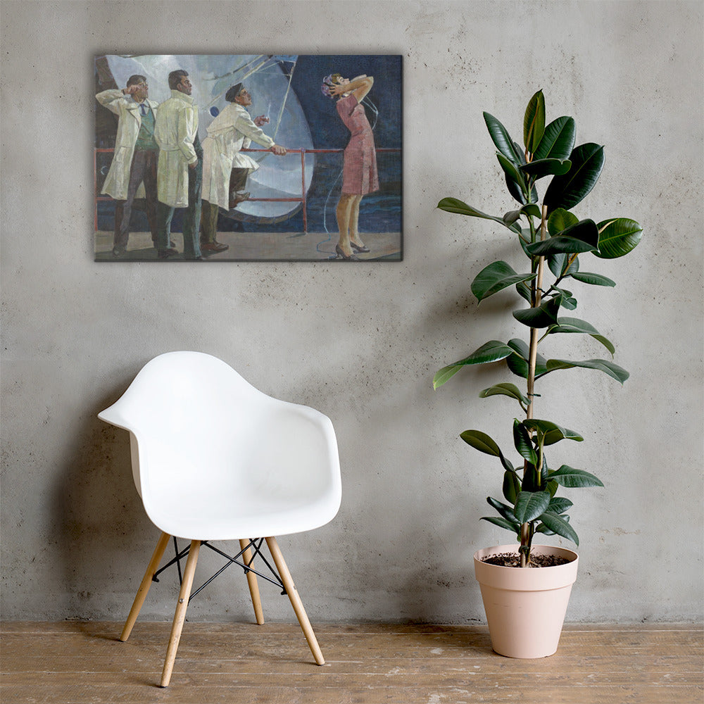 Earth Is Listening Canvas Print